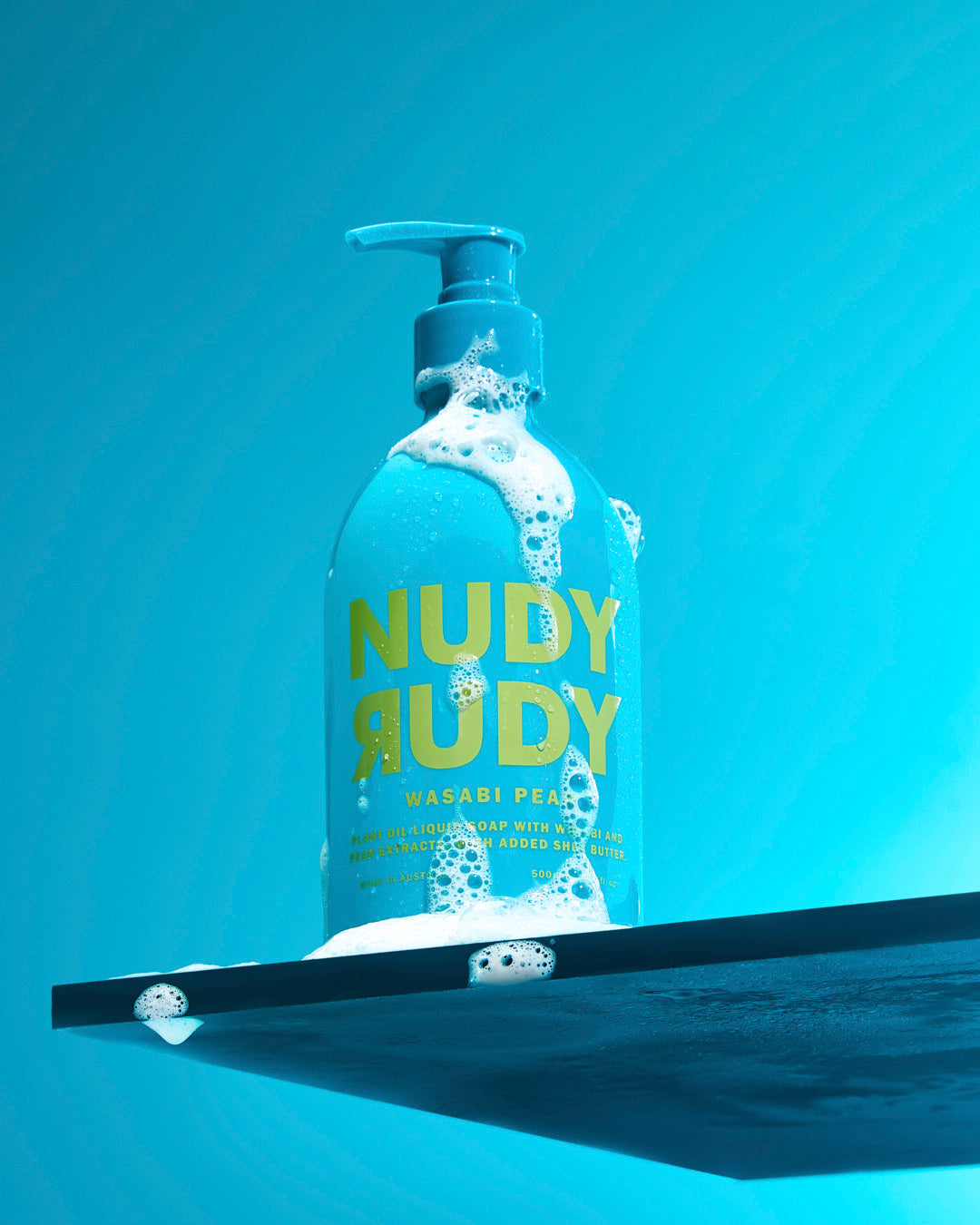 Nudy Rudy Wasabi Pear Hand Wash | Aloe & Vitamin E | Moisturizing & Suitable for All Skin Types