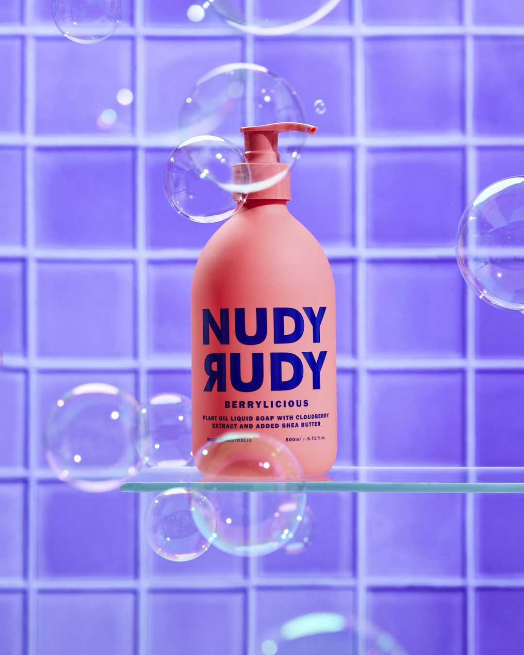 Nudy Rudy Berrylicious Cloudberries Hand Wash | Aloe & Vitamin E | Moisturizing & Suitable for All Skin Types