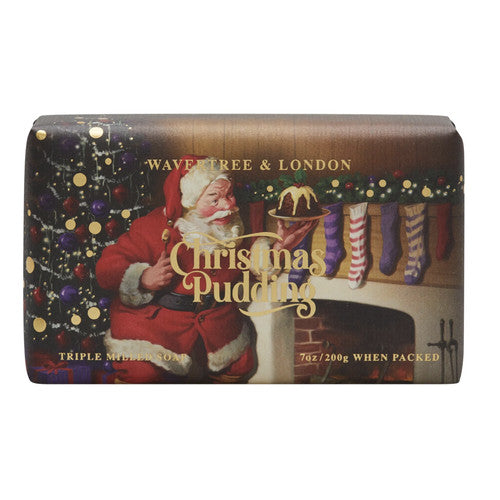 Wavertree & London Christmas Pudding Soap Bar