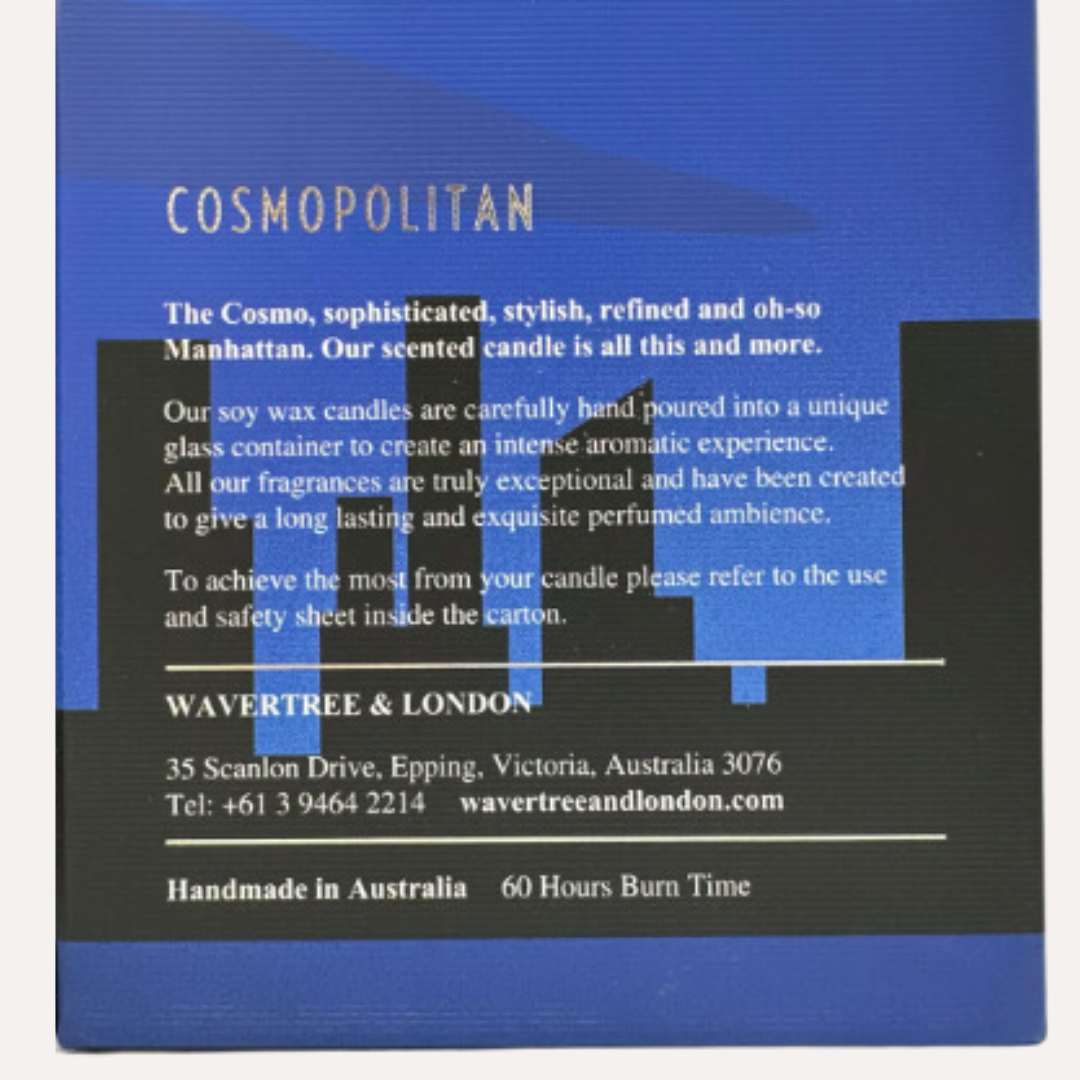 Wavertree & London Cosmopolitan Candle