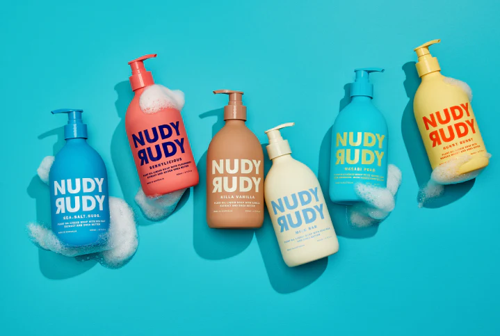 Nudy Rudy Sea Salt Suds Hand Wash | Aloe & Vitamin E | Moisturizing & Suitable for All Skin Types