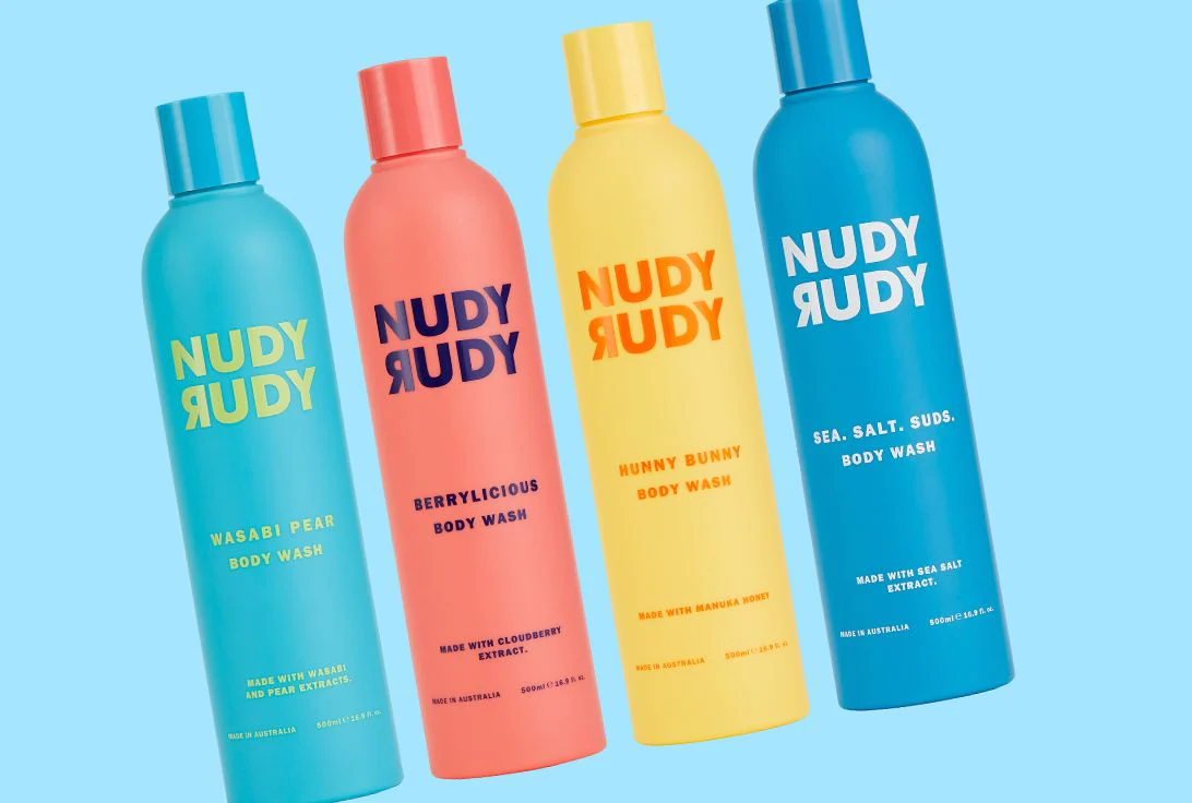 Nudy Rudy Berrylicious Cloudberries Body Wash | Aloe & Vitamin E | Moisturizing & Suitable for All Skin Types