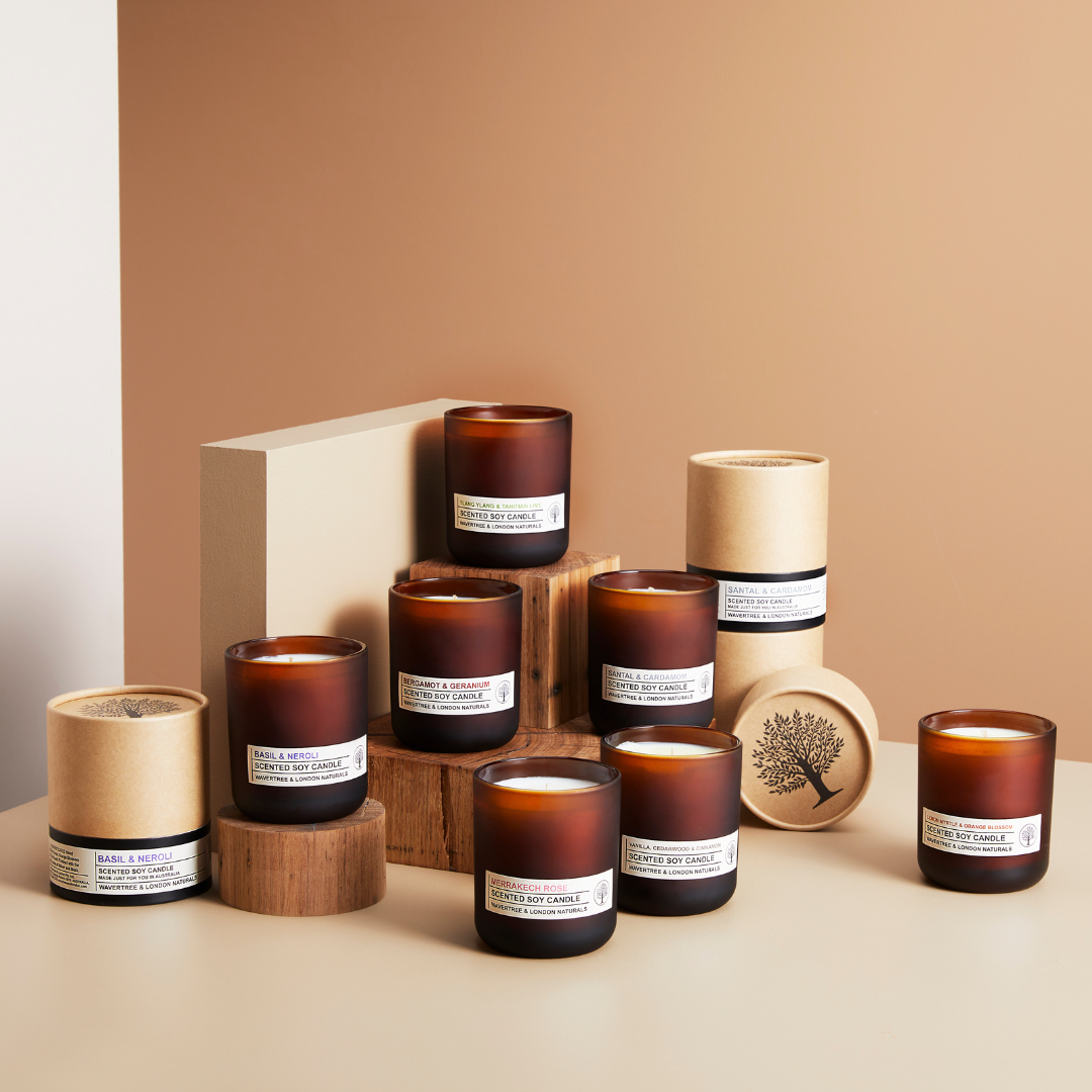 Wavertree & London Vanilla, Cedarwood & Cinnamon Candle