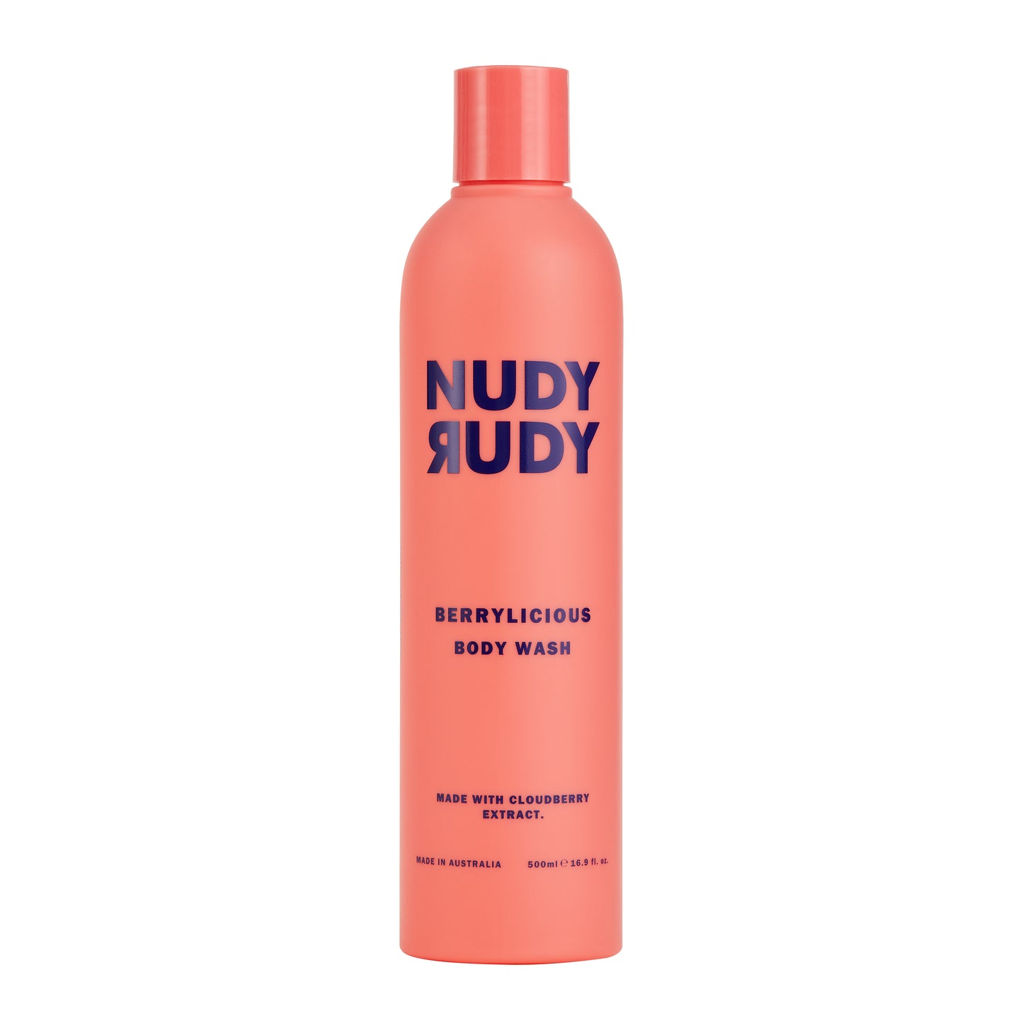 Nudy Rudy Berrylicious Cloudberries Body Wash | Aloe & Vitamin E | Moisturizing & Suitable for All Skin Types