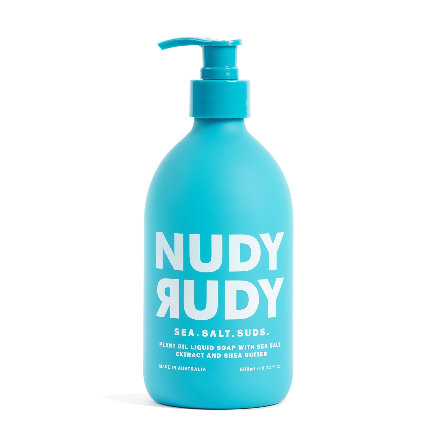Nudy Rudy Sea Salt Suds Hand Wash | Aloe & Vitamin E | Moisturizing & Suitable for All Skin Types