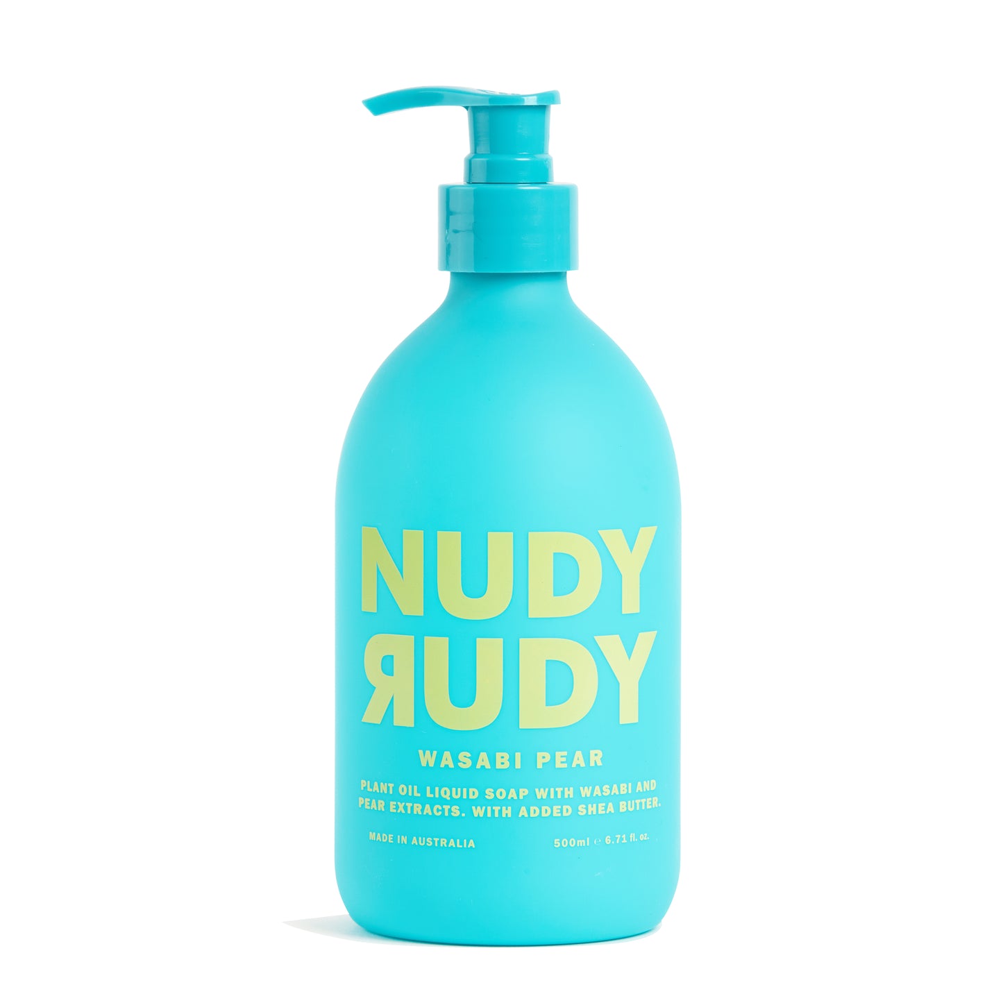 Nudy Rudy Wasabi Pear Hand Wash | Aloe & Vitamin E | Moisturizing & Suitable for All Skin Types