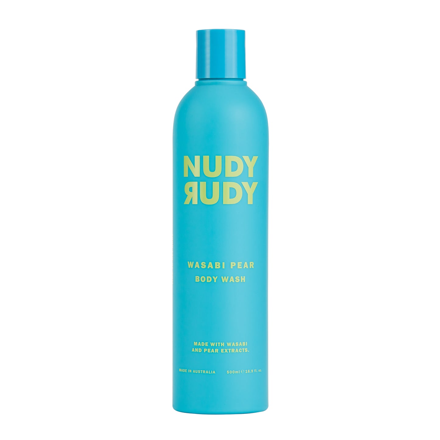 Nudy Rudy Wasabi Pear Body Wash | Aloe & Vitamin E | Moisturizing & Suitable for All Skin Types