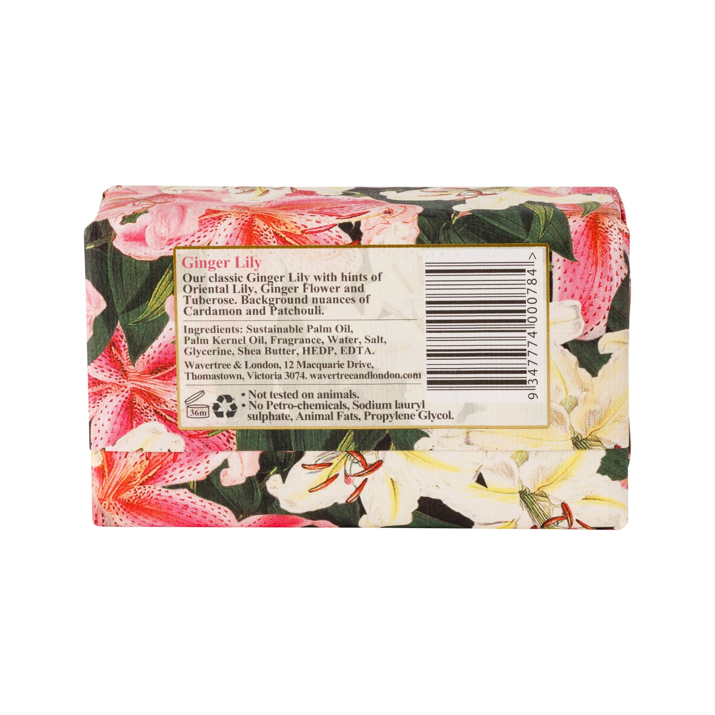 Wavertree & London Gingerlily Soap Bar