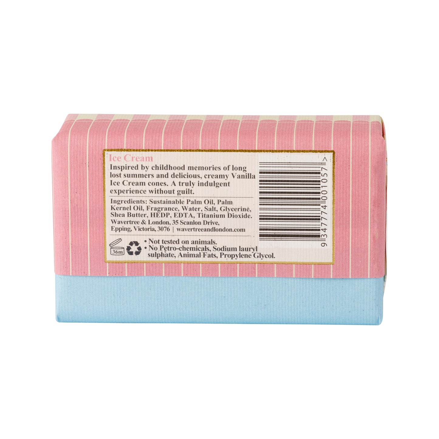Wavertree & London Ice Cream Soap Bar