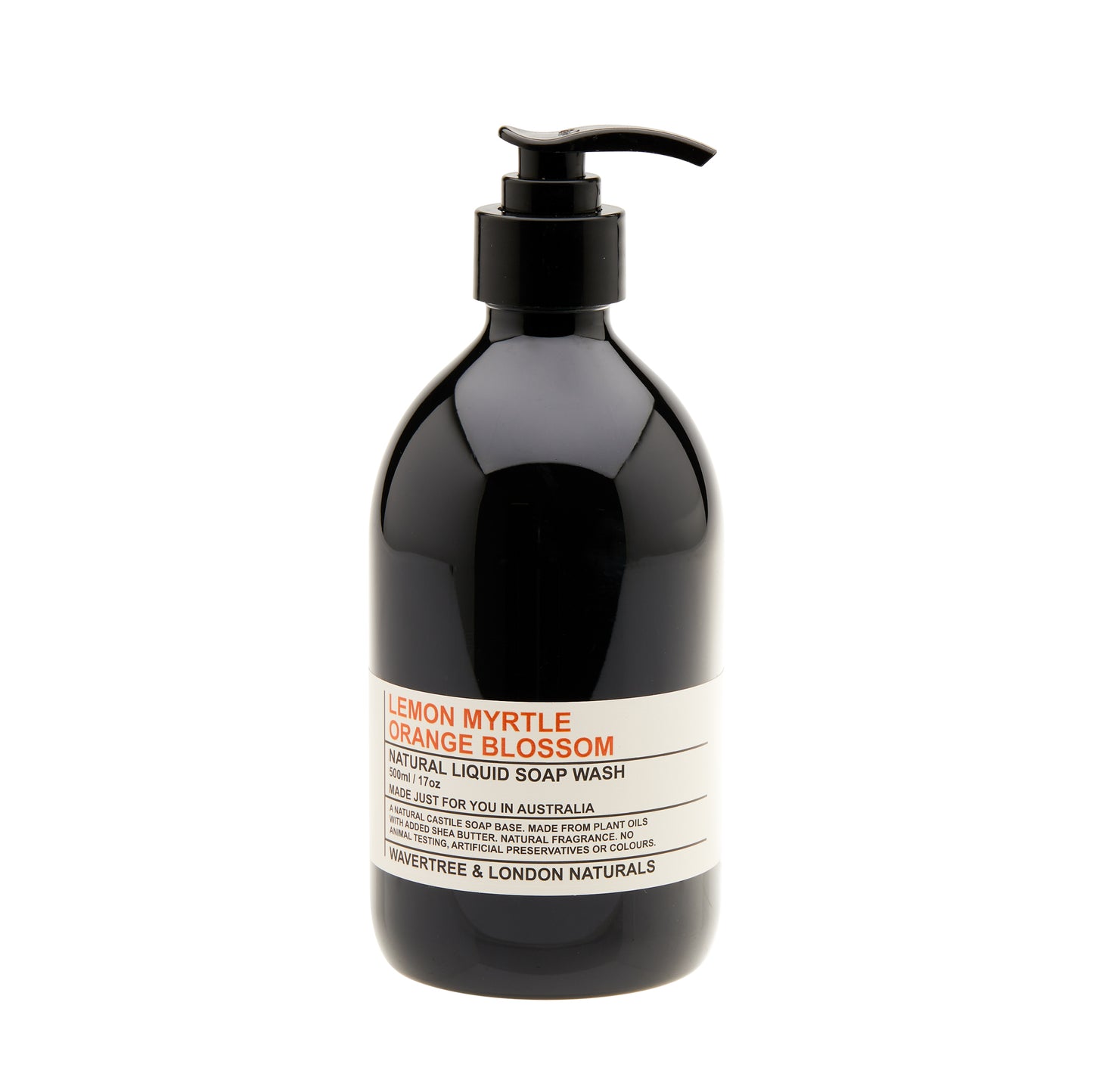 Wavertree & London Lemon Myrtle & Orange Blossom Liquid Soap