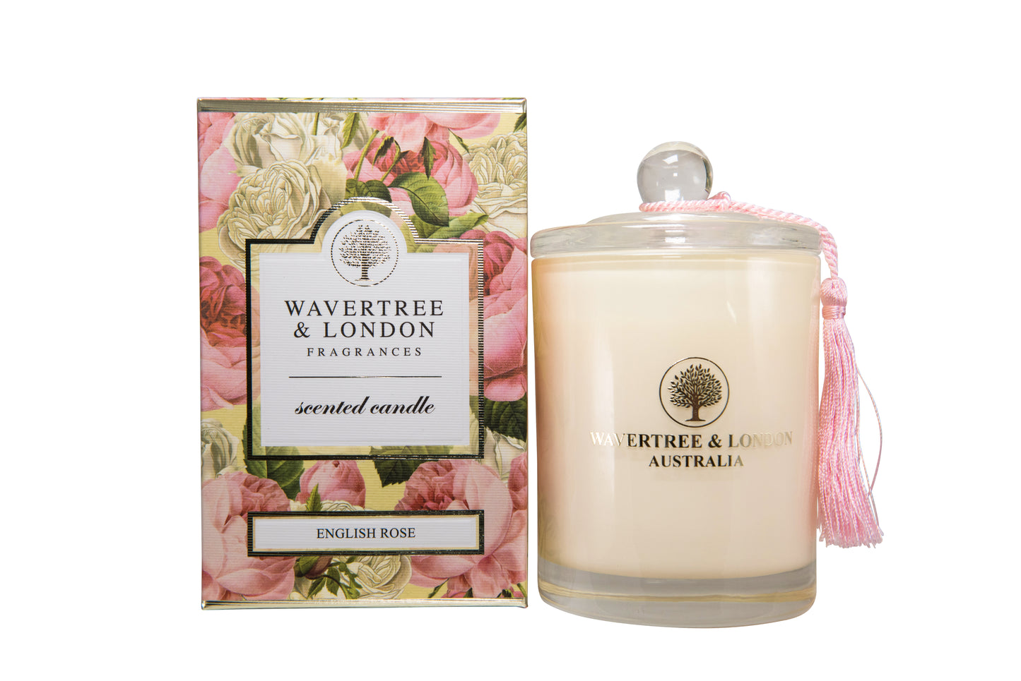 Wavertree & London English Rose Candle
