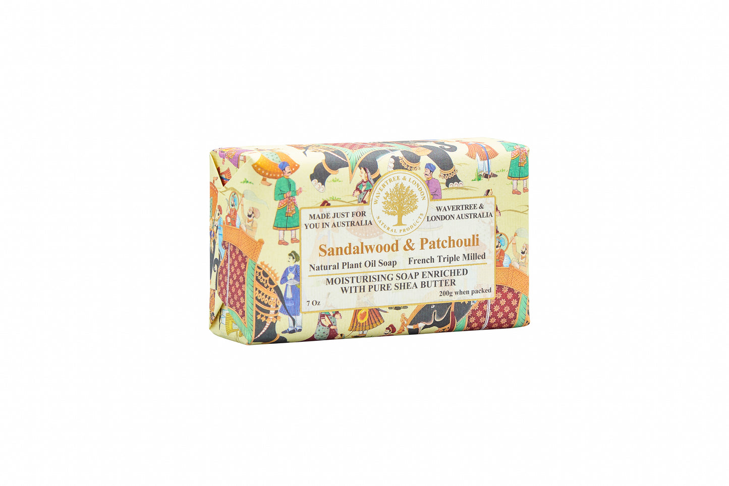 Wavertree & London Sandalwood & Patchouli Soap Bar