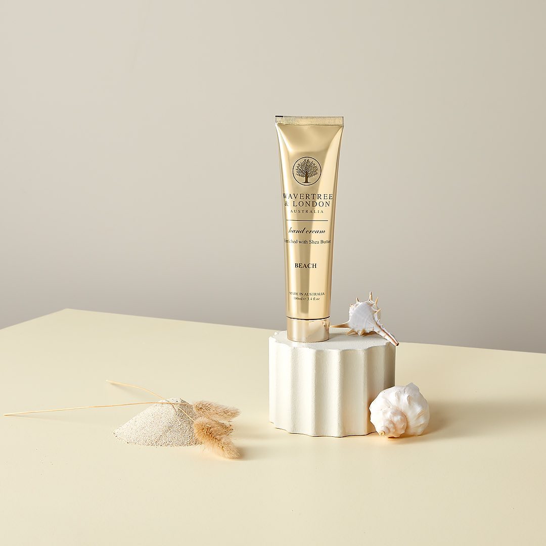 Wavertree & London Beach Hand Cream | Moisturizing Shea Butter | Non-greasy
