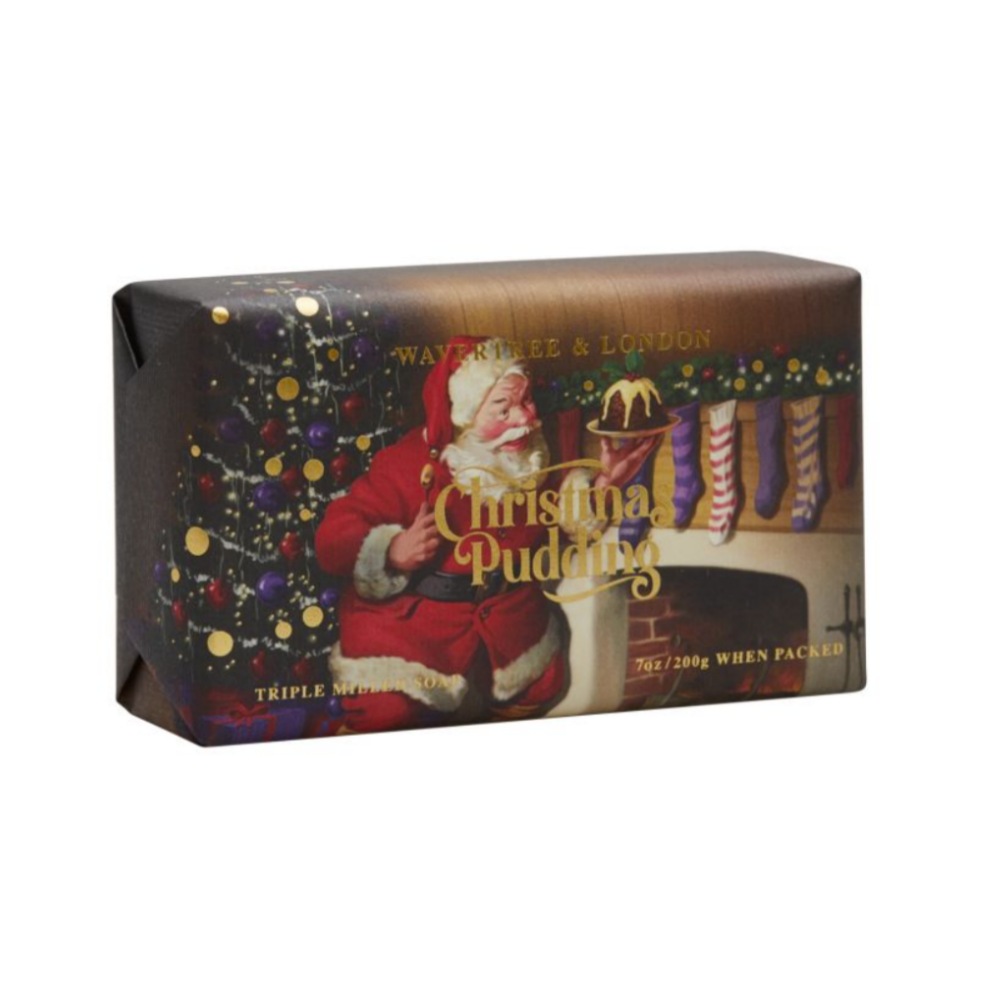 Wavertree & London Christmas Pudding Soap Bar