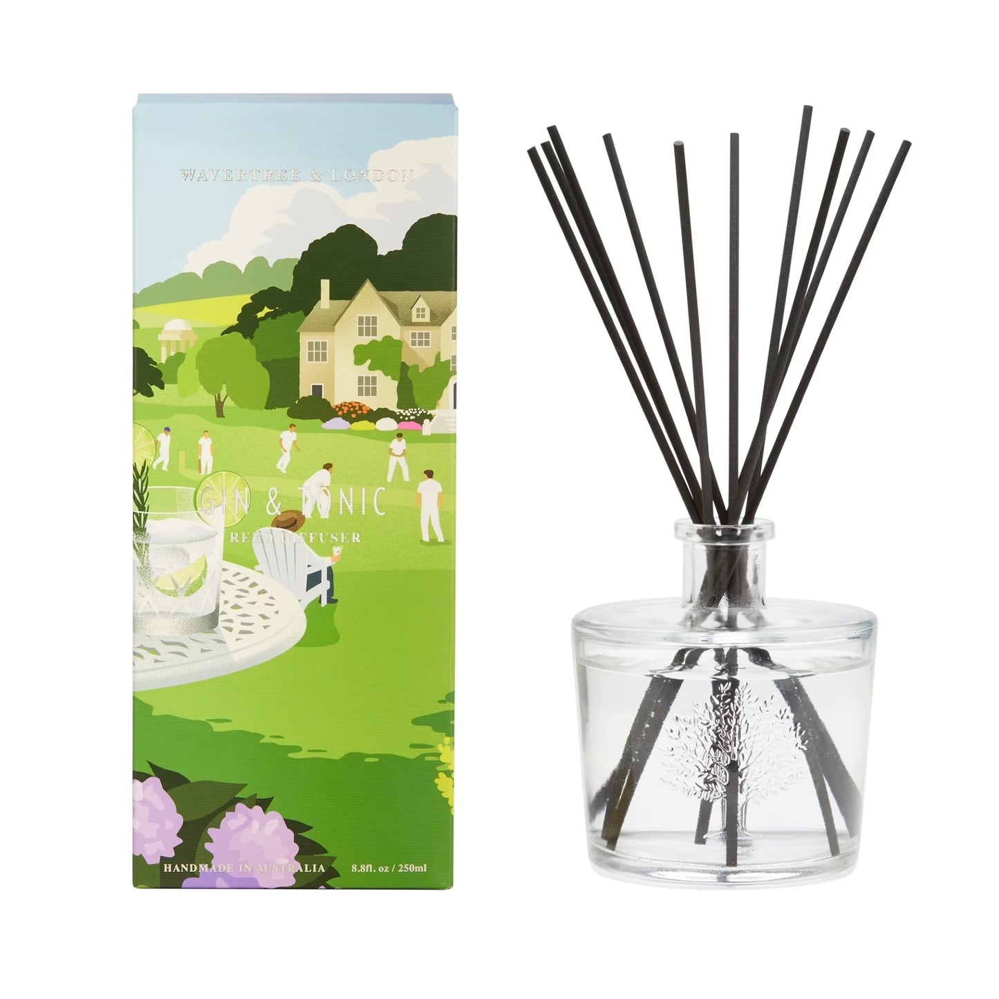 Wavertree & London Gin & Tonic Diffuser | 6-Month Fragrance for Home & Office