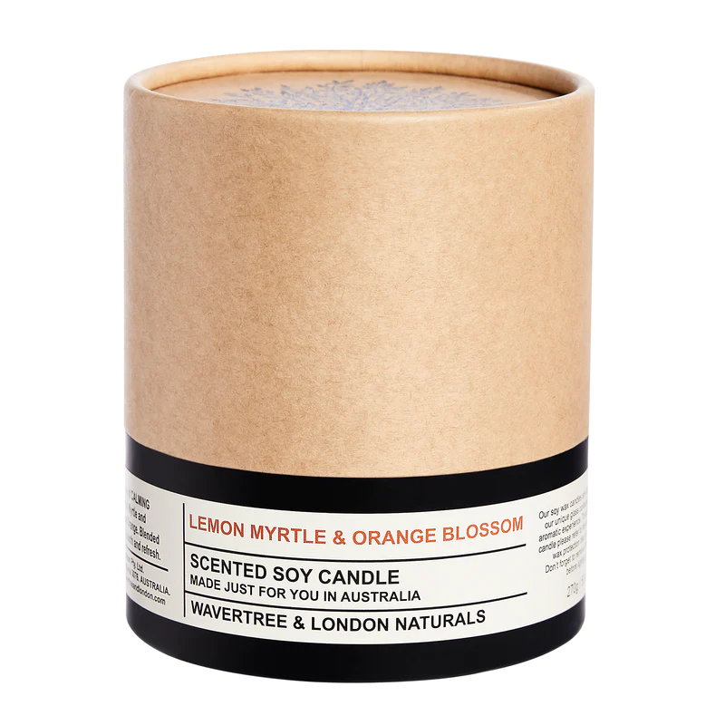 Wavertree & London Lemon Myrtle & Orange Blossom Candle