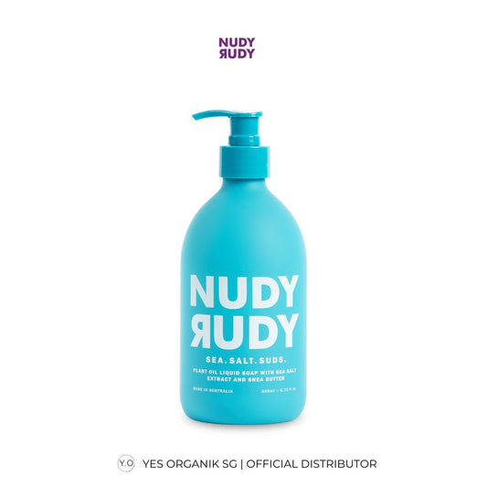 Nudy Rudy Sea Salt Suds Hand Wash | Aloe & Vitamin E | Moisturising & Suitable for All Skin Types