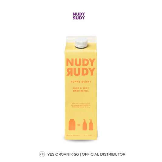 Nudy Rudy Hunny Bunny Hand & Body Wash 1L Refill