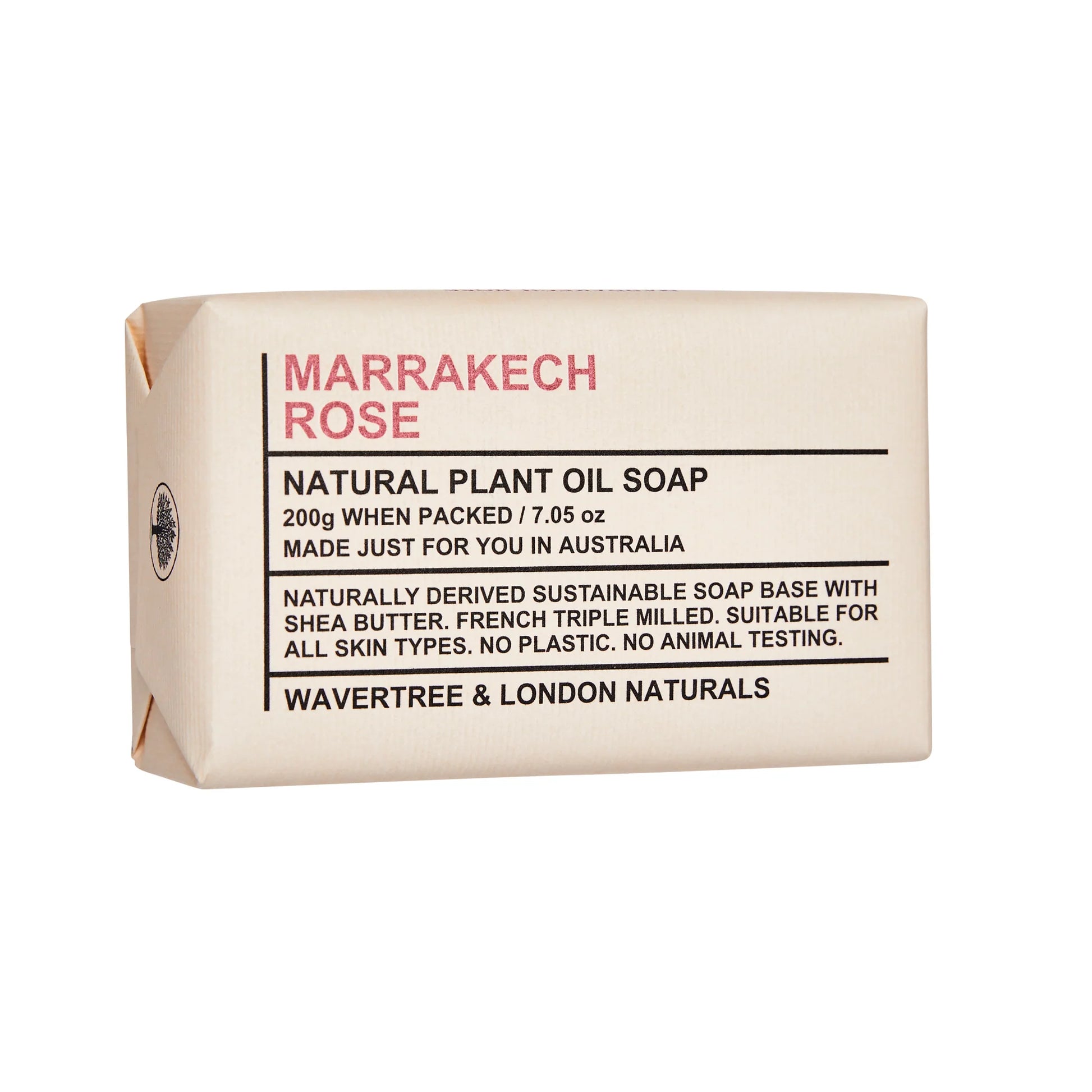 Wavertree & London Marrakech Rose Soap BarWavertree & London Marrakech Rose Soap Bar
