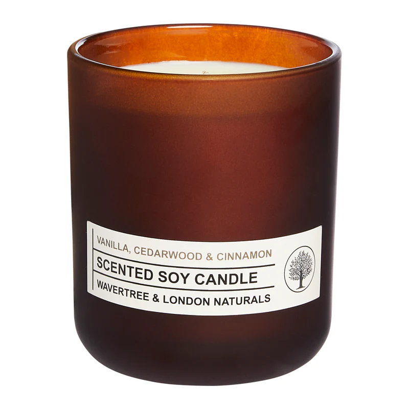 Wavertree & London Vanilla, Cedarwood & Cinnamon Candle
