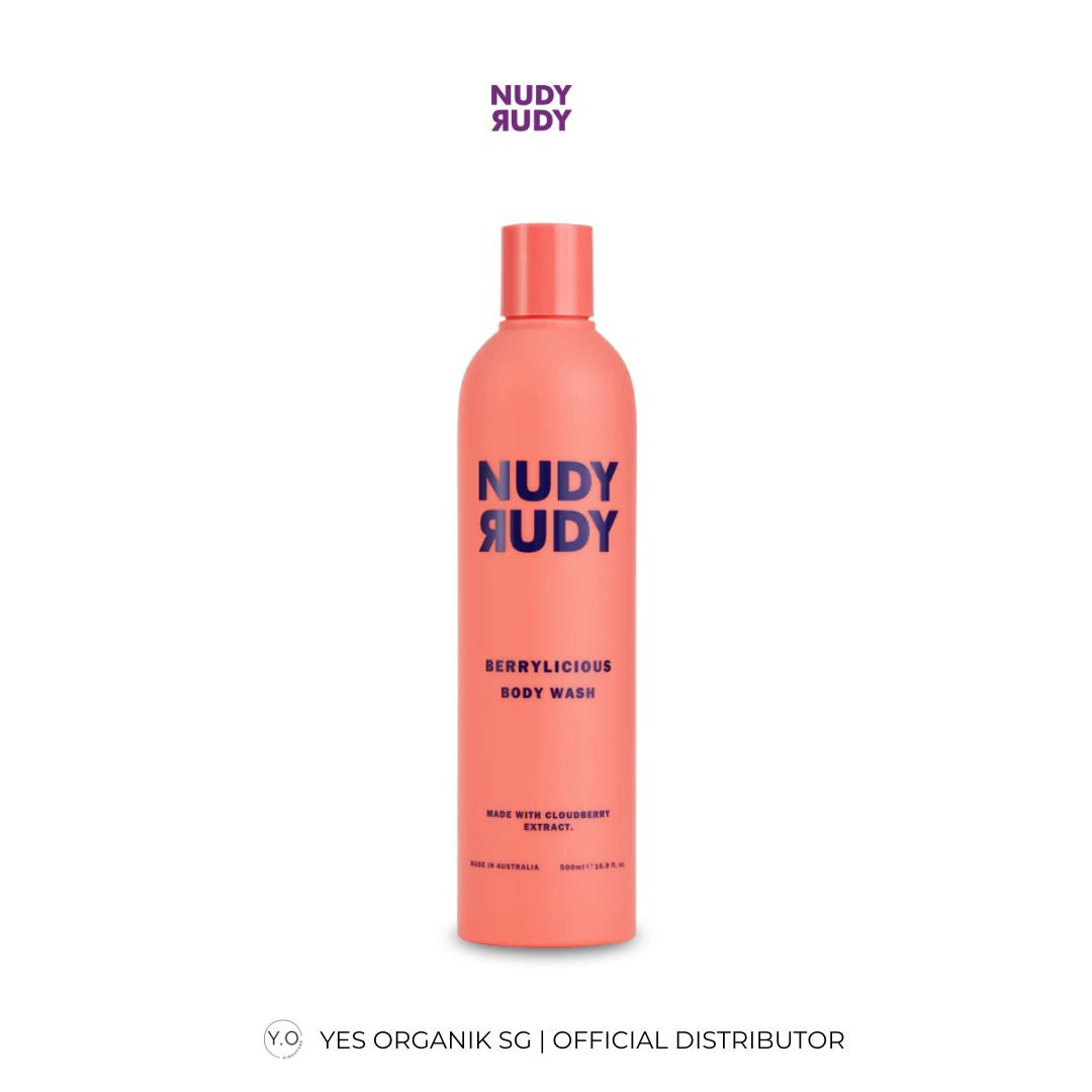 Nudy Rudy Berrylicious Cloudberries Body Wash | Aloe & Vitamin E | Moisturising & Suitable for All Skin Types