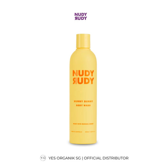 Nudy Rudy Hunny Bunny Manuka Honey Body Wash | Aloe & Vitamin E | Moisturising & Suitable for All Skin Types