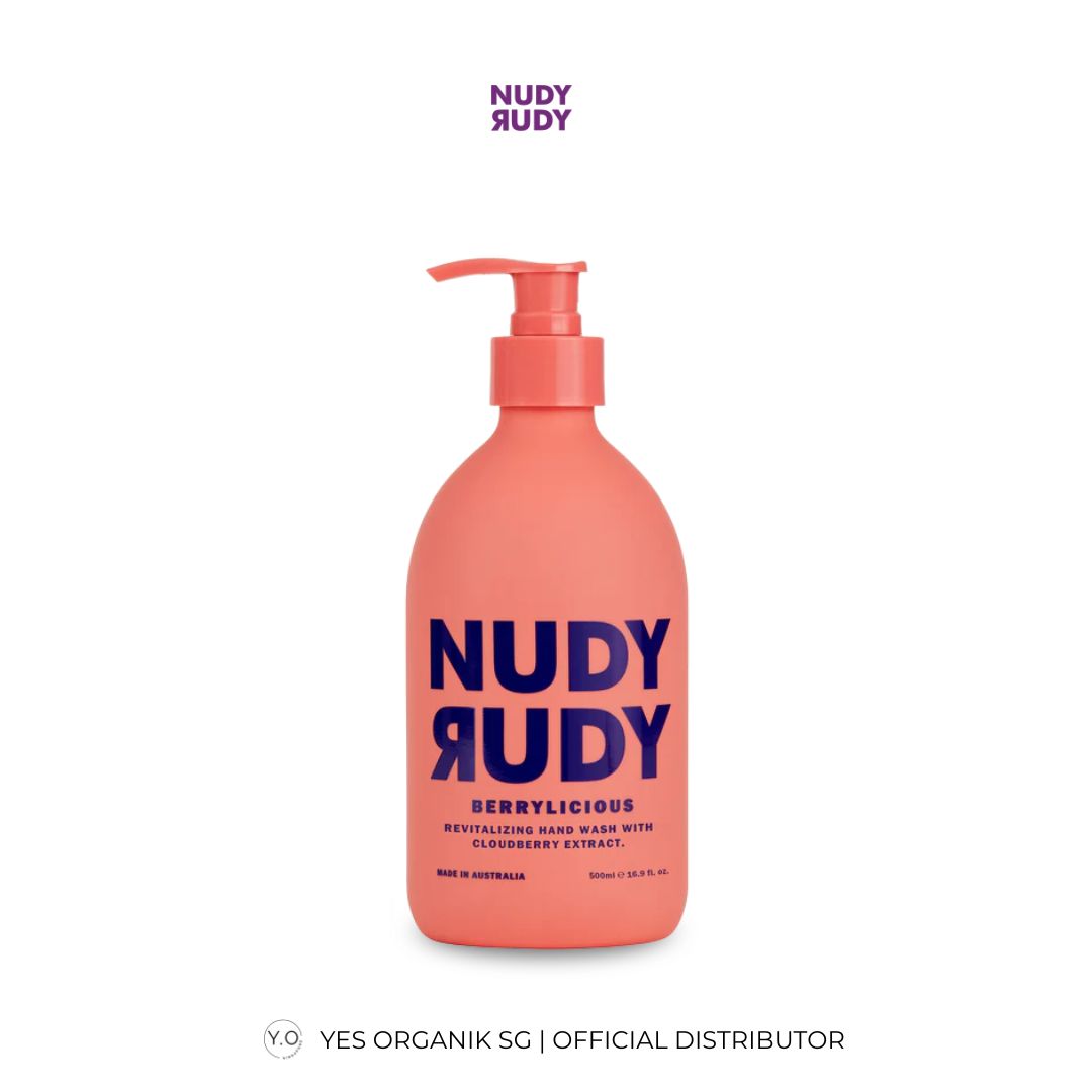 Nudy Rudy Berrylicious Cloudberries Hand Wash | Aloe & Vitamin E | Moisturising & Suitable for All Skin Types