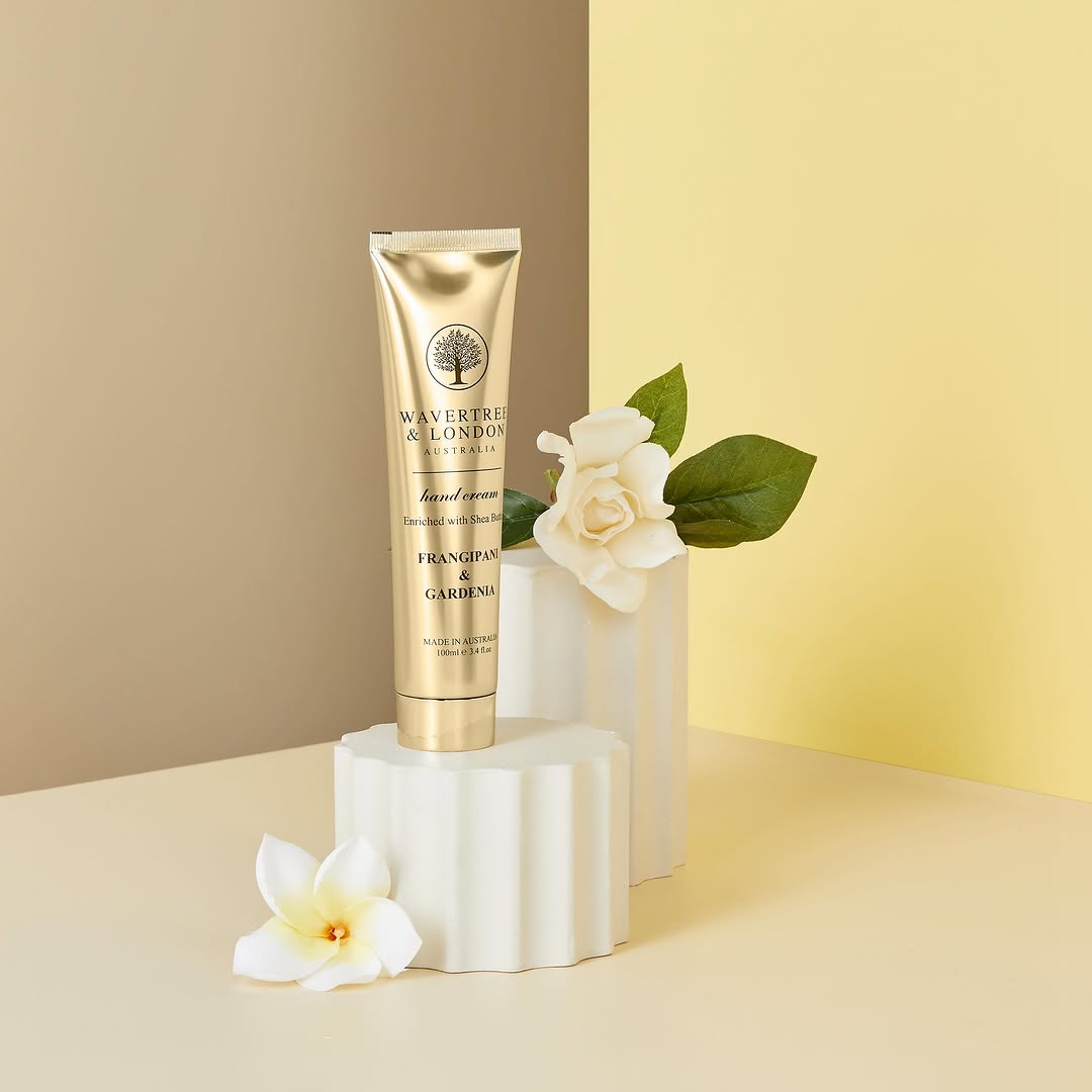 Wavertree & London Frangipani & Gardenia Hand Cream | Moisturizing Shea Butter | Non-greasy