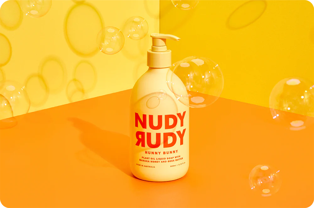 Nudy Rudy Hunny Bunny Manuka Honey Hand Wash | Aloe & Vitamin E | Moisturising & Suitable for All Skin Types