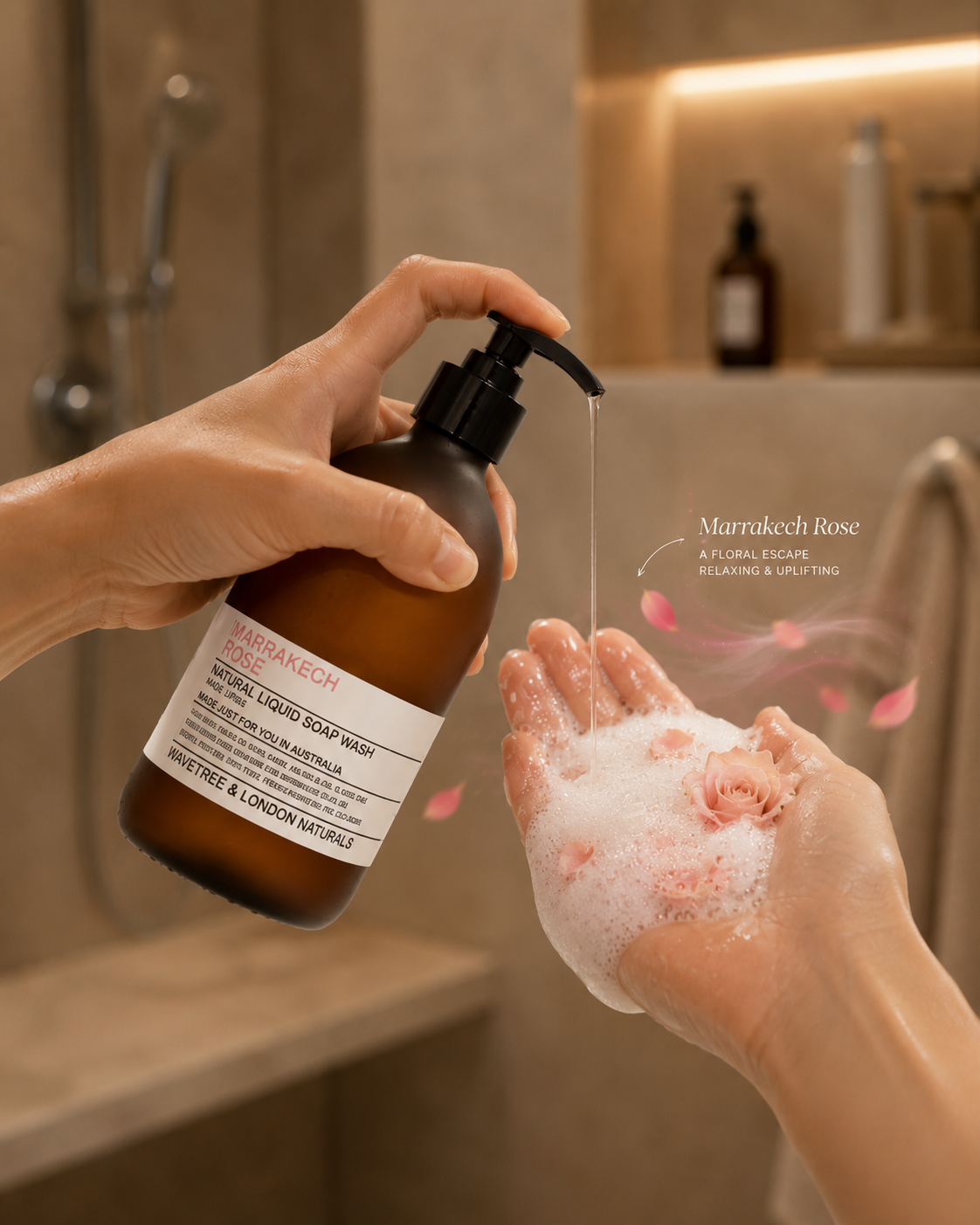 Wavertree & London Marrakech Rose Liquid Soap