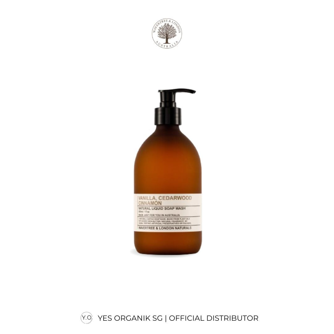 Wavertree & London Vanilla, Cedarwood & Cinnamon Liquid Soap