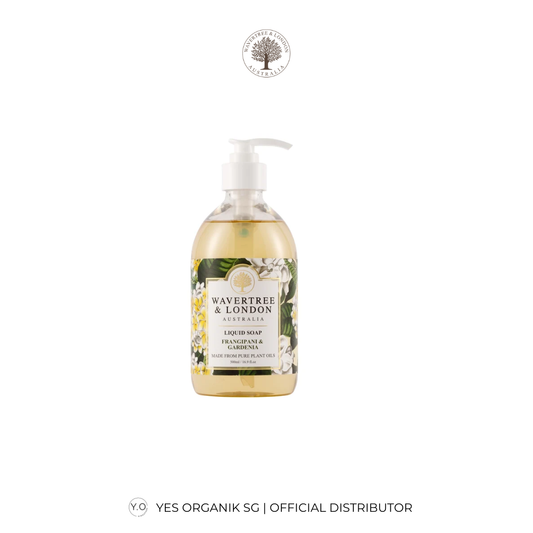 Wavertree & London Frangipani & Gardenia Liquid Soap | Shea Butter, Gentle on Sensitive Skin