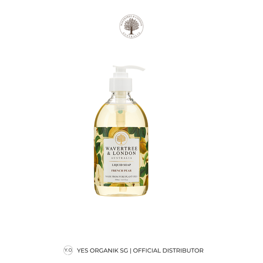 Wavertree & London French Pear Liquid Soap | Shea Butter, Gentle on Sensitive Skin