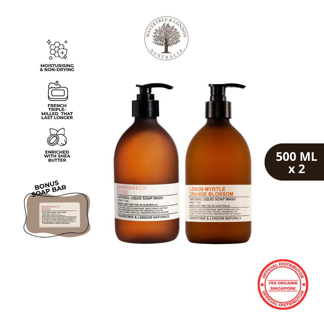 Wavertree & London Liquid Soap Set Citrus & Bloom (2 x 500ml)