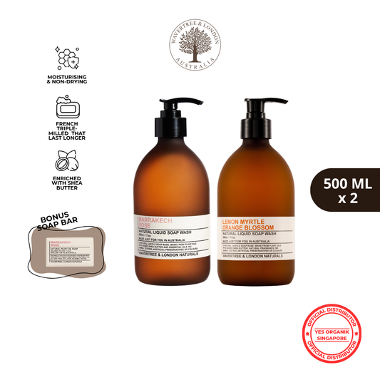 Wavertree & London Liquid Soap Set Citrus & Bloom (2 x 500ml)