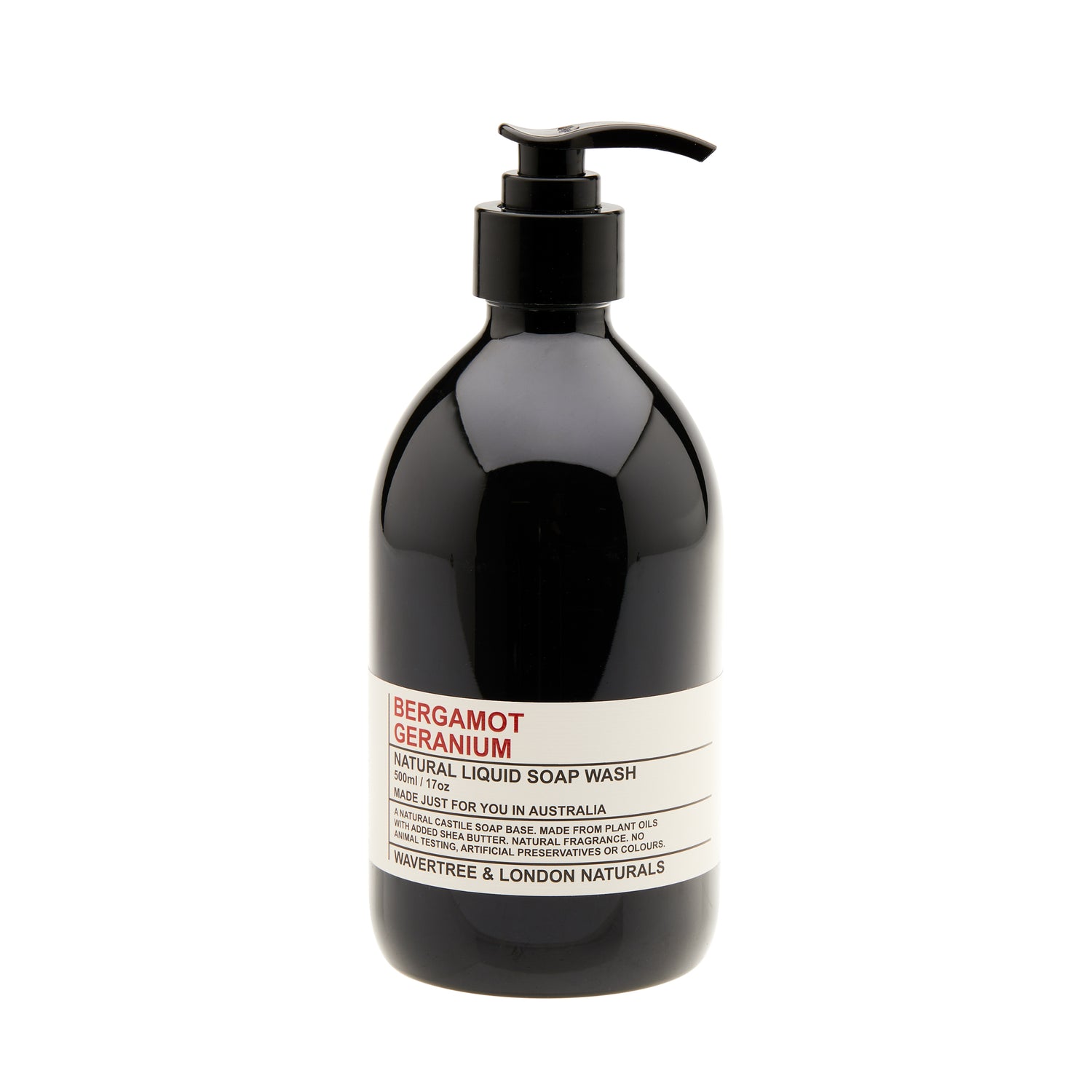 Wavertree & London Bergamot & Geranium Liquid Soap