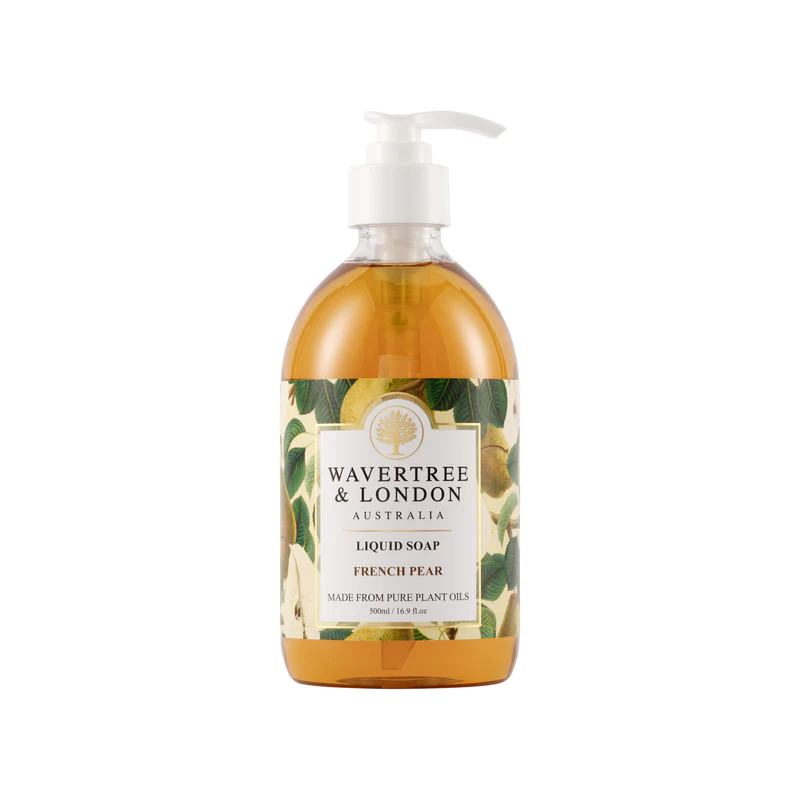 Wavertree & London Classic Liquid Soap | Moisturising Plant Oil Body & Hand Wash