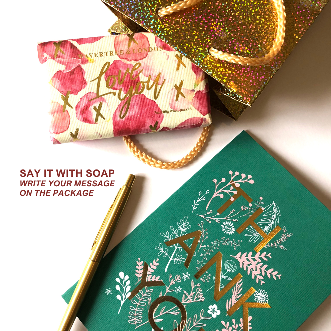 Wavertree & London Just Because Soap Bar | Perfect Gift for Her or Him